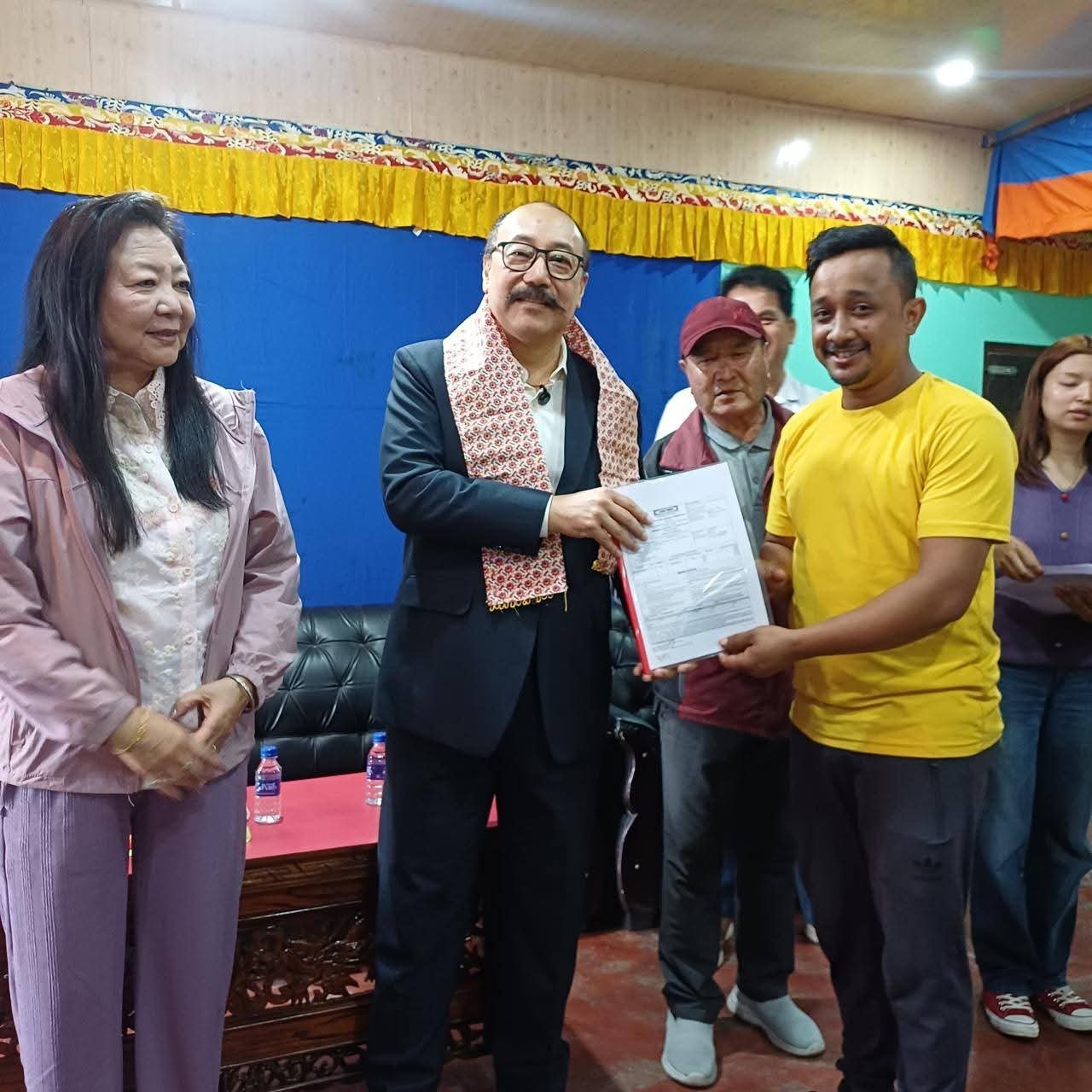 Life Insurance Distribution Programme for Ghum Truck Driver's Association, Press-Media, and Ghum Jorebunglow Sporting Academy